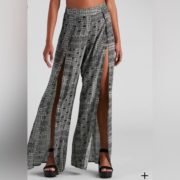 Women's Cabo Calling Boho Tulip Pants and Top Set EUC - Picture 4 of 4